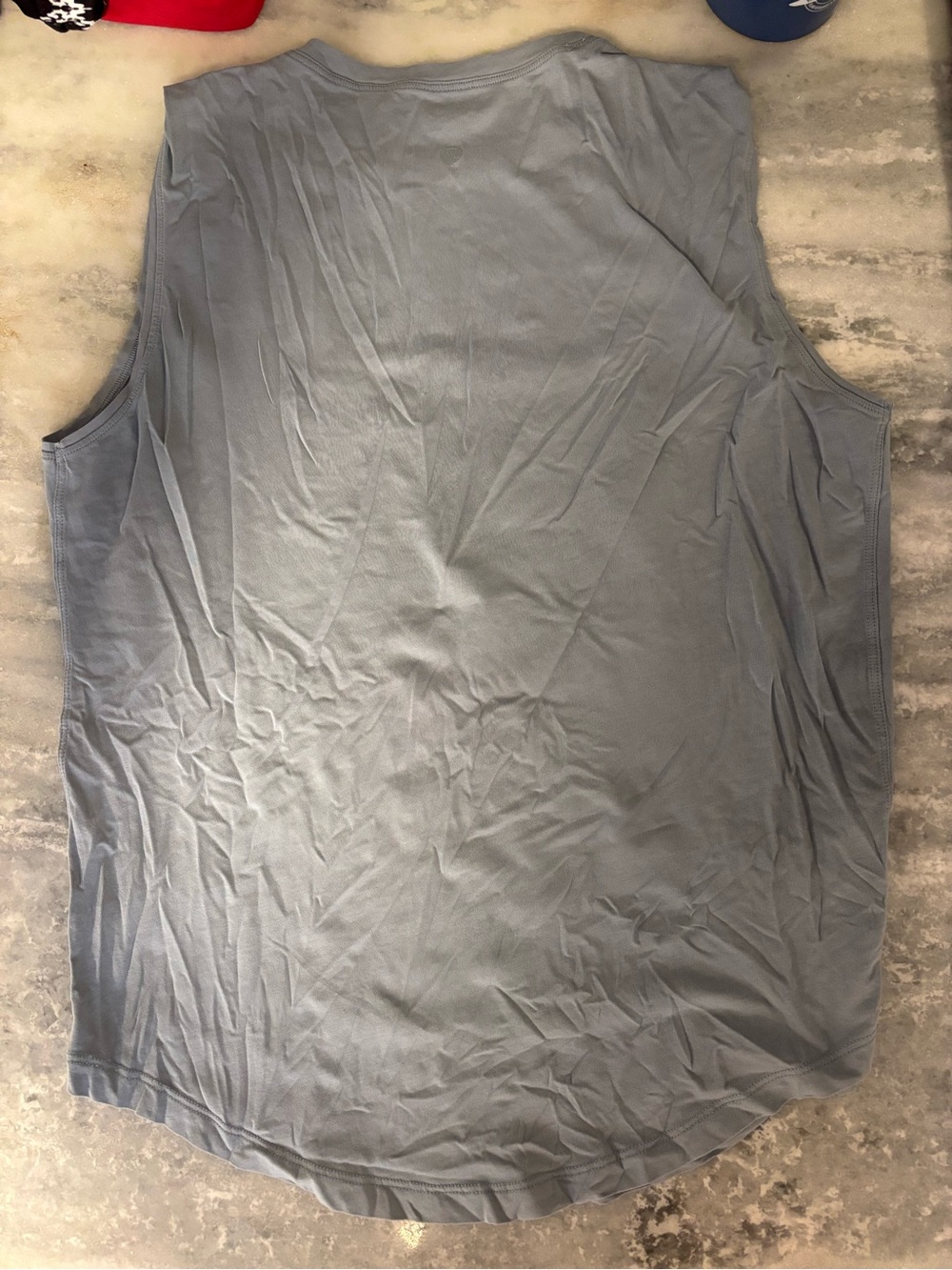 lululemon athletica Light Gray Muscle M like new Tank